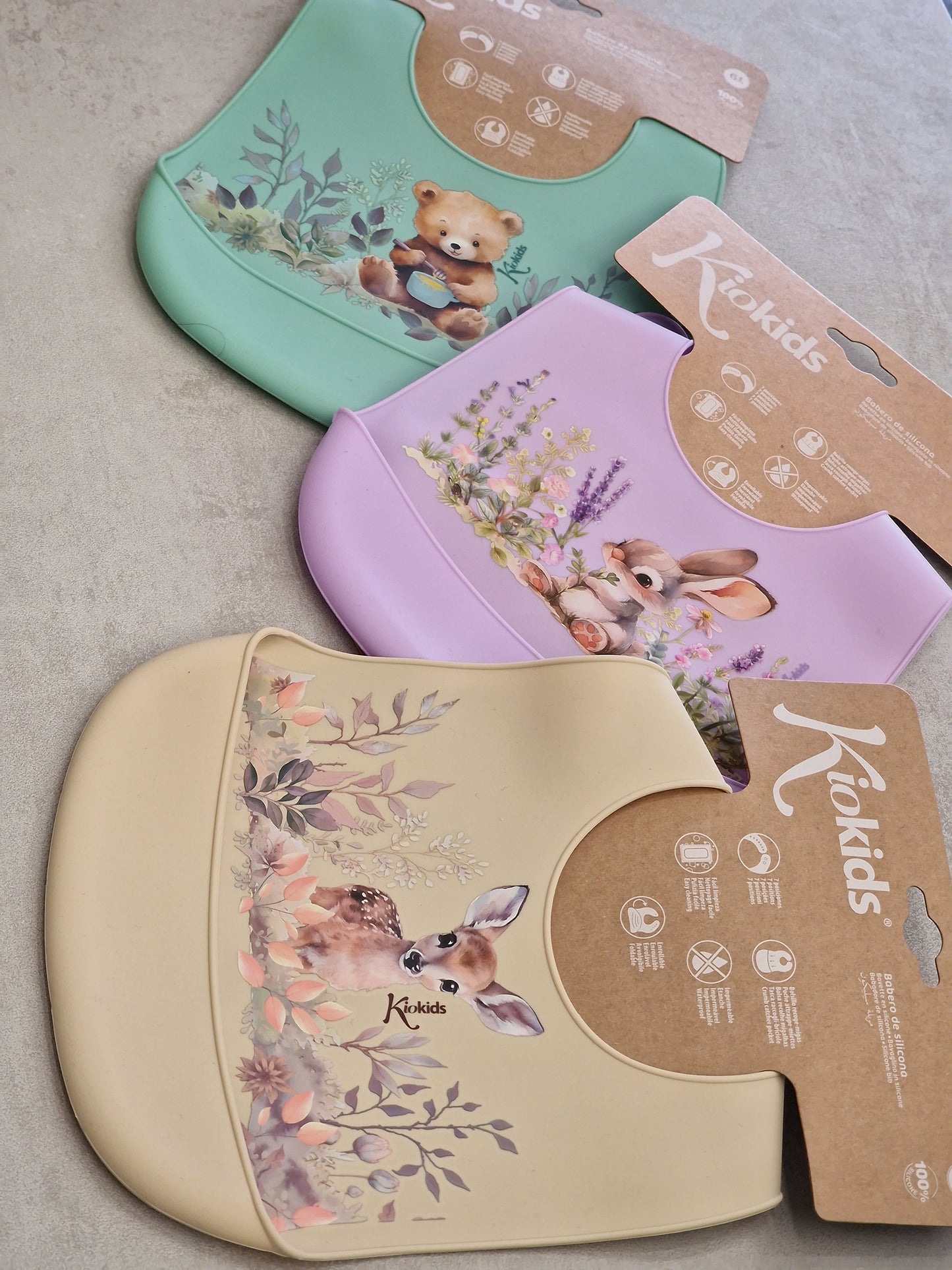 Bavetta in silicone kiokids